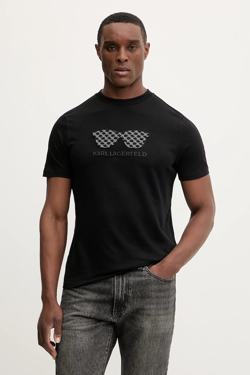 Karl Lagerfeld tricou din bumbac