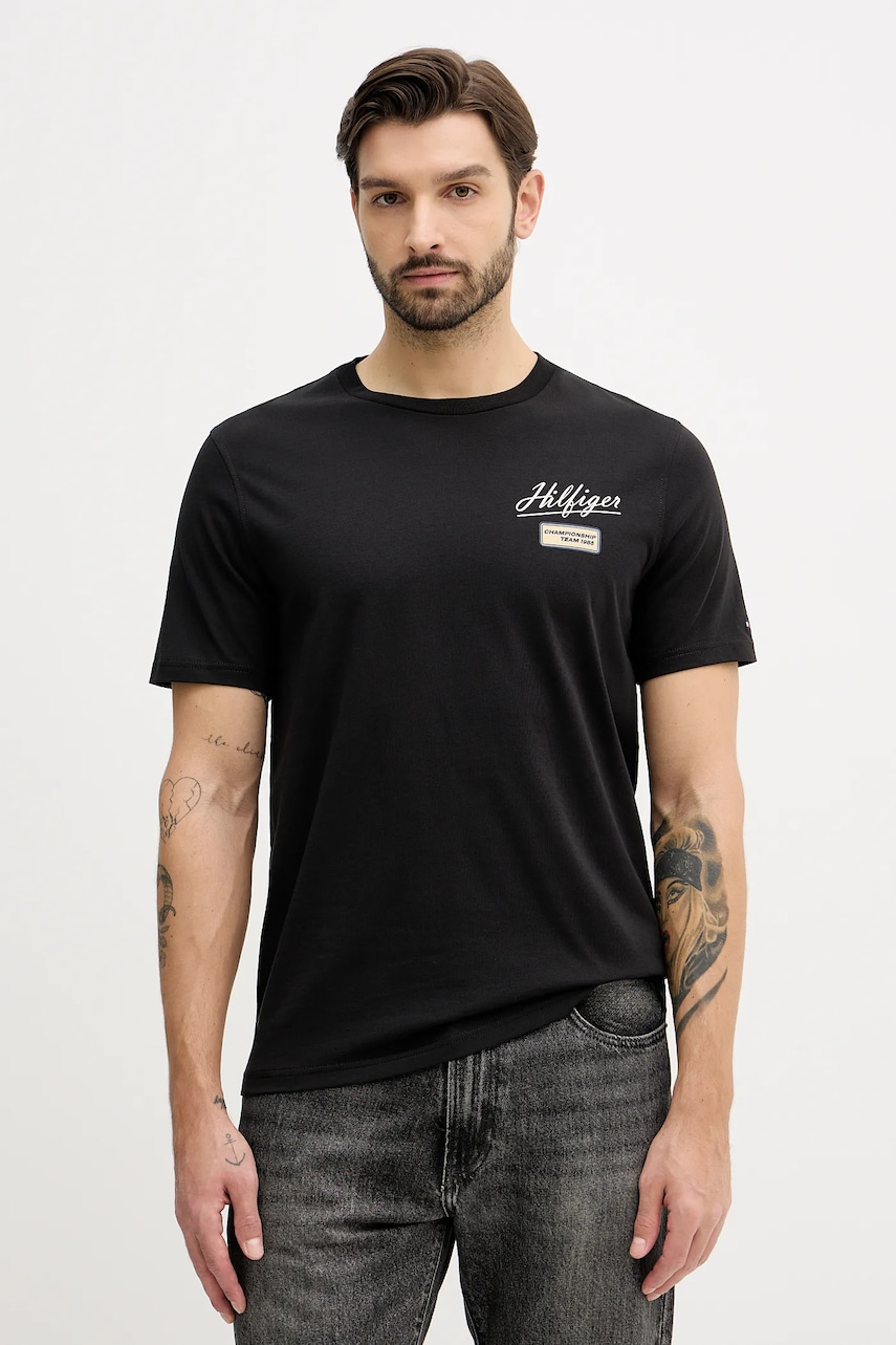 Βαμβακερό μπλουζάκι Tommy Hilfiger