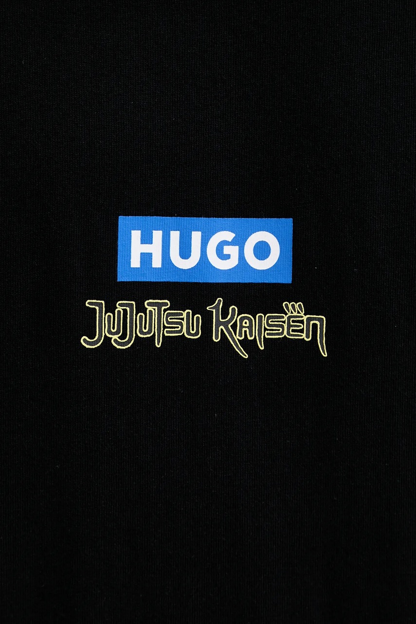 Bavlněné tričko s dlouhým rukávem Hugo Blue HUGO x Jujutsu Kaisen (obrázek 5)