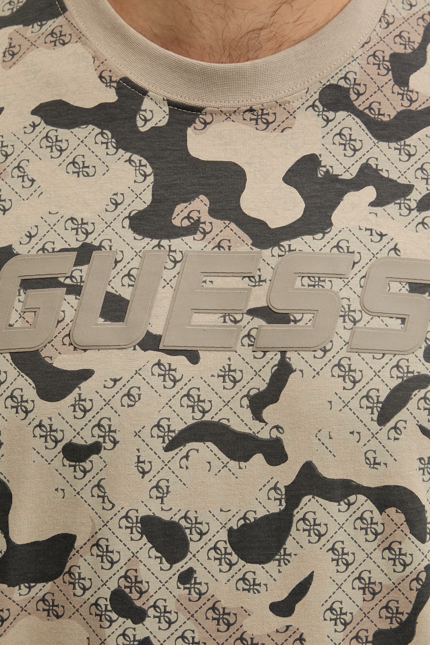 Bavlněné tričko Guess CHAYTON