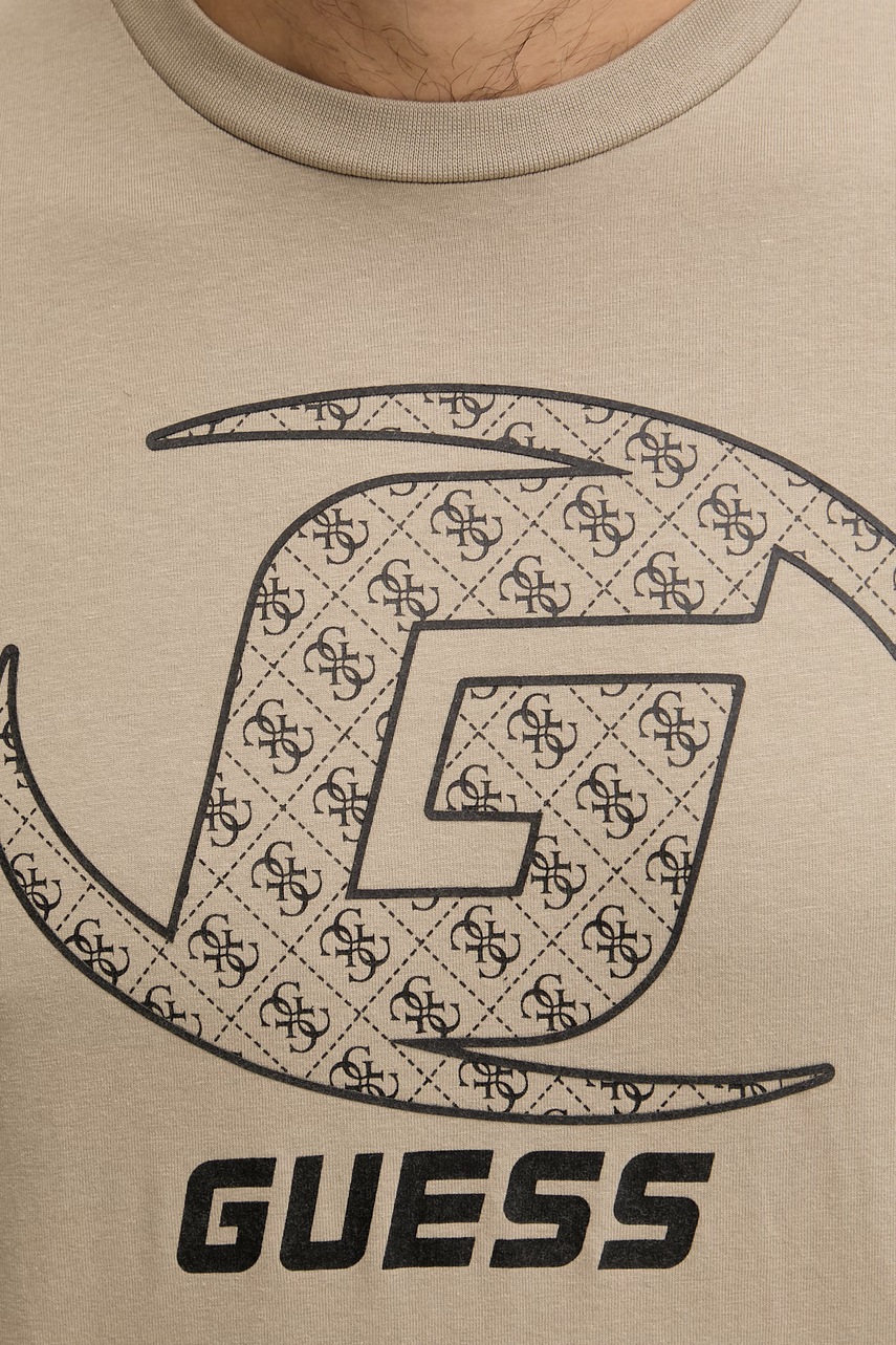 Bavlněné tričko Guess KELE (obrázek 5)