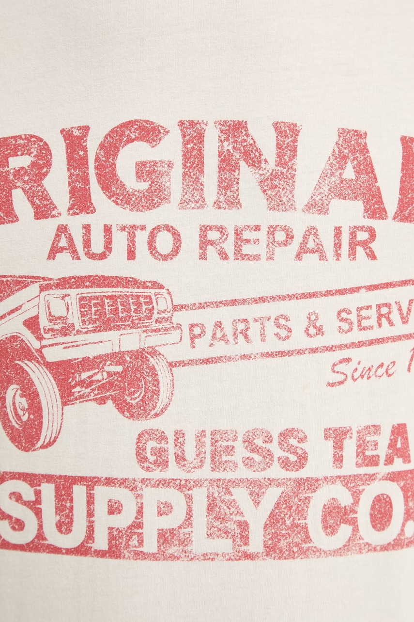 Bavlněné tričko Guess Originals (obrázek 5)