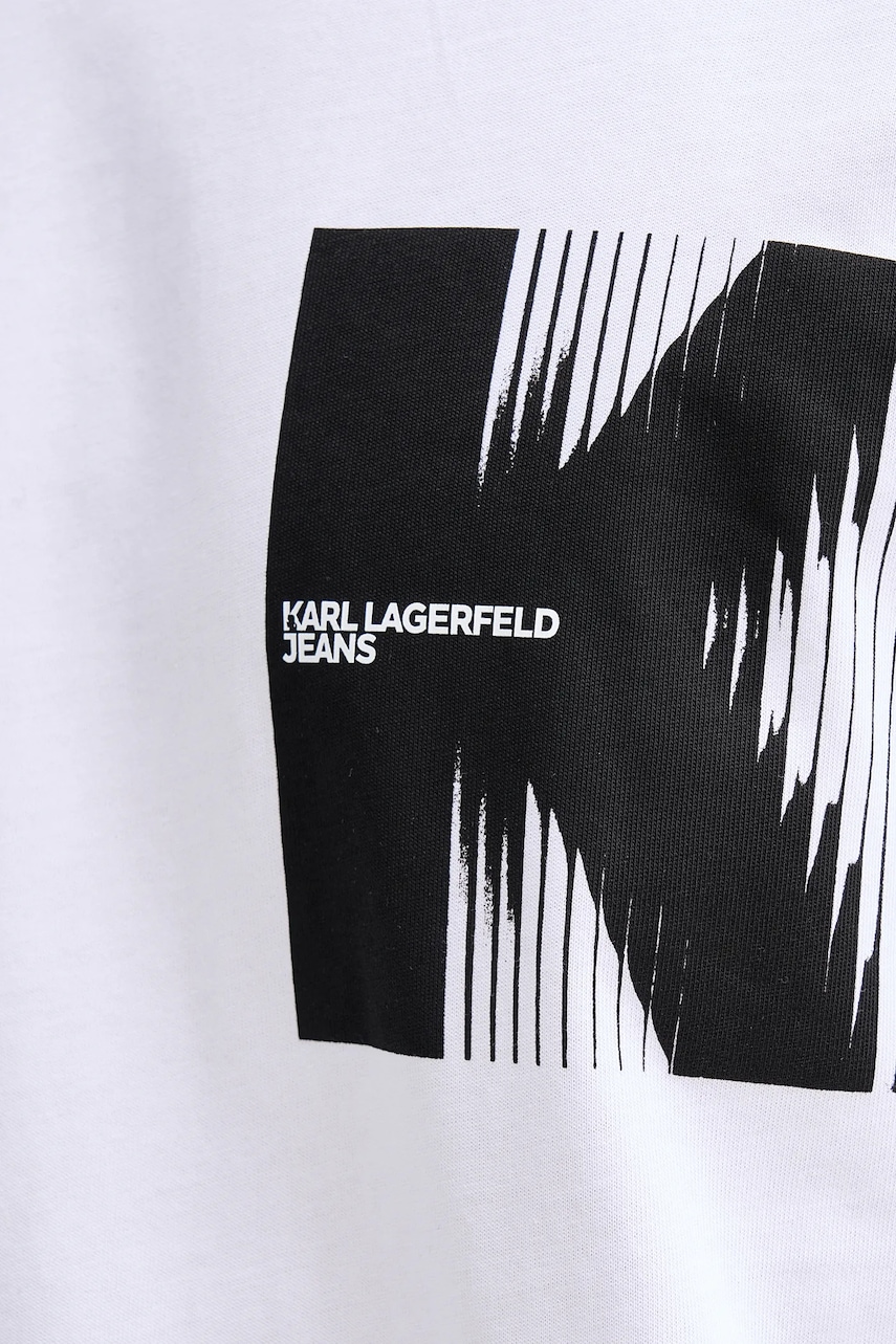 Бавовняна футболка Karl Lagerfeld Jeans