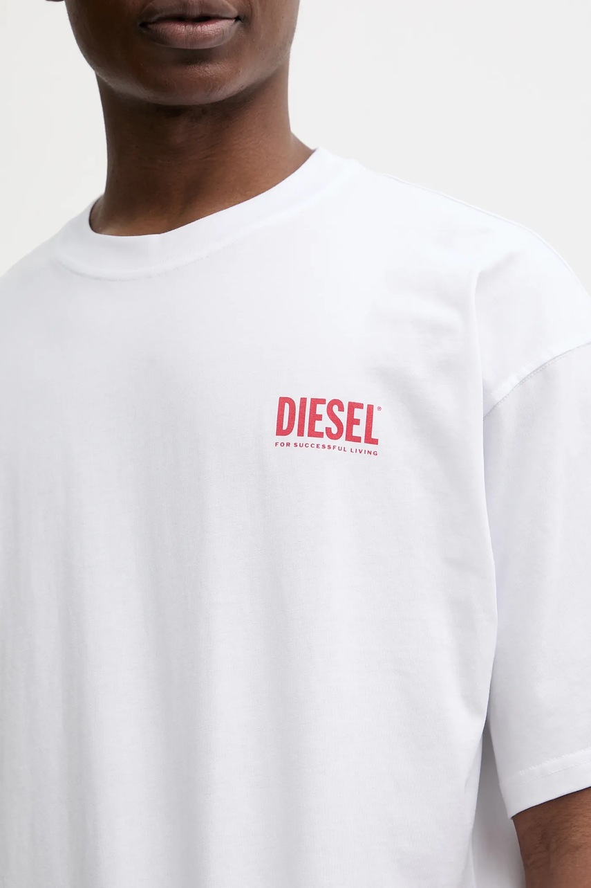 Bavlněné tričko Diesel T-BOXT-BISK (obrázek 5)