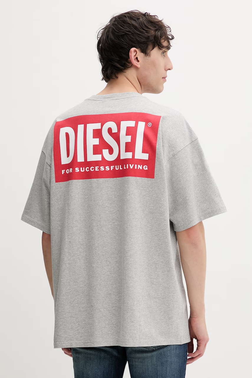 Βαμβακερό μπλουζάκι Diesel T-BOXT-BISK
