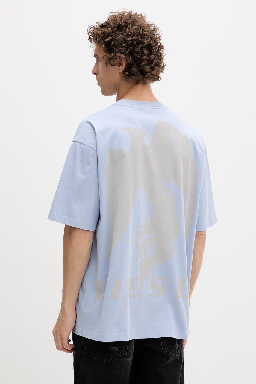 Diesel t-shirt ανδρικό βαμβακερό T-BOGGY-V3