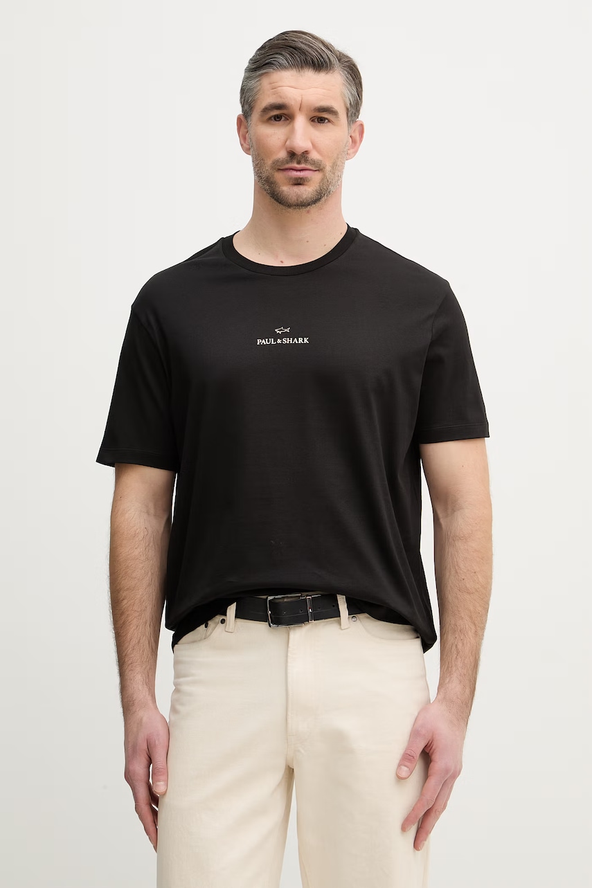 Βαμβακερό μπλουζάκι Paul&Shark