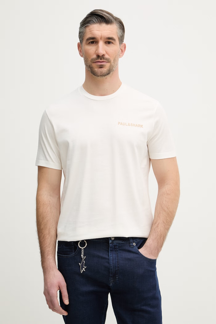 Βαμβακερό μπλουζάκι Paul&Shark