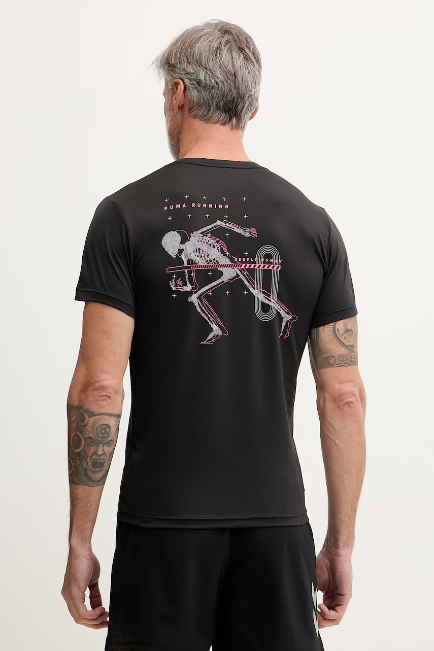 Puma t-shirt γυμναστικής ανδρικό Illustration Graphic