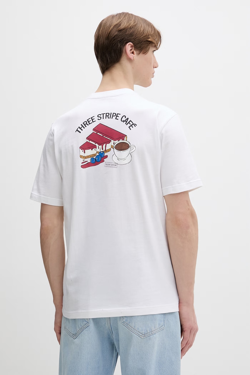 adidas tricou din bumbac Coffee Cafe