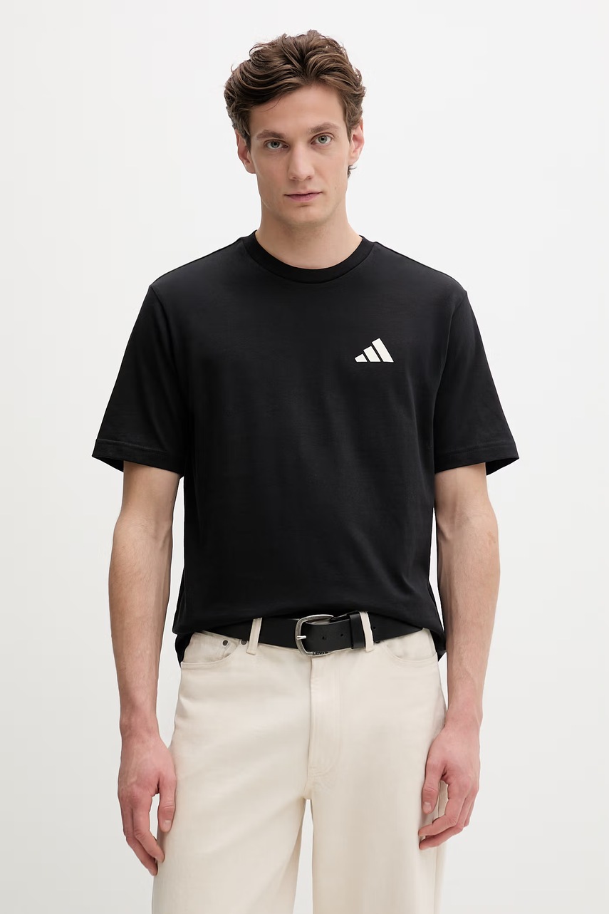 Bavlněné tričko adidas (obrázek 3)