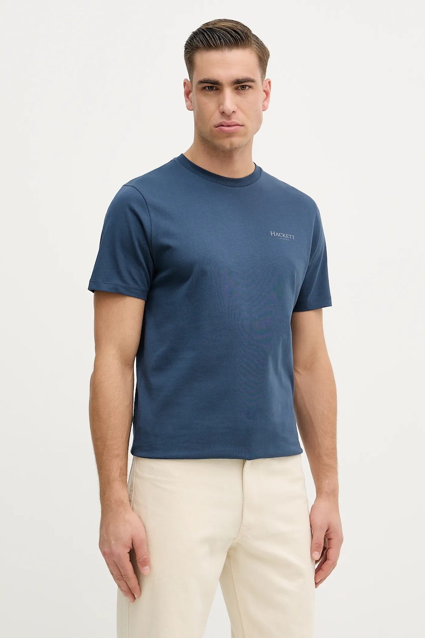 Hackett London tricou din bumbac cu imprimeu, HM5000067