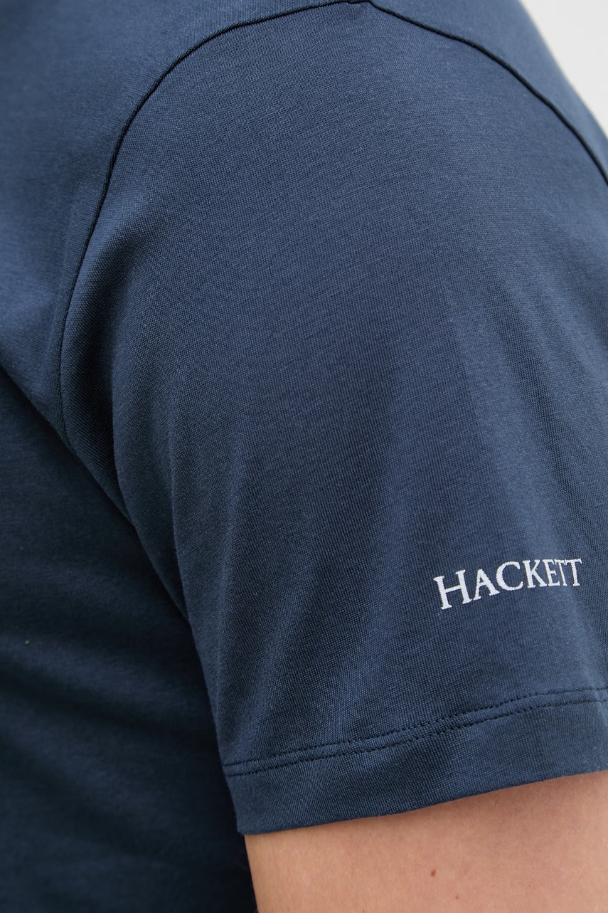 Βαμβακερό μπλουζάκι Hackett London φωτογραφία