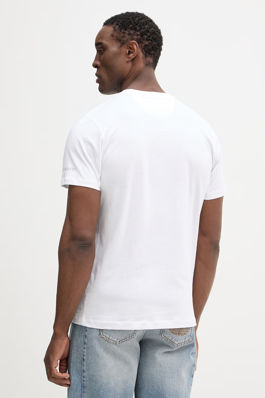 Bavlněné tričko Hackett London (obrázek 3)