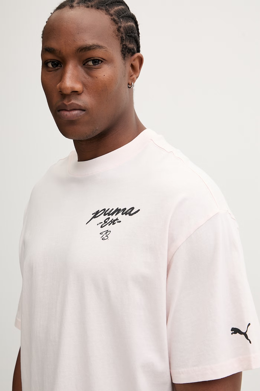 Bavlněné tričko Puma Junior Varsity Tee