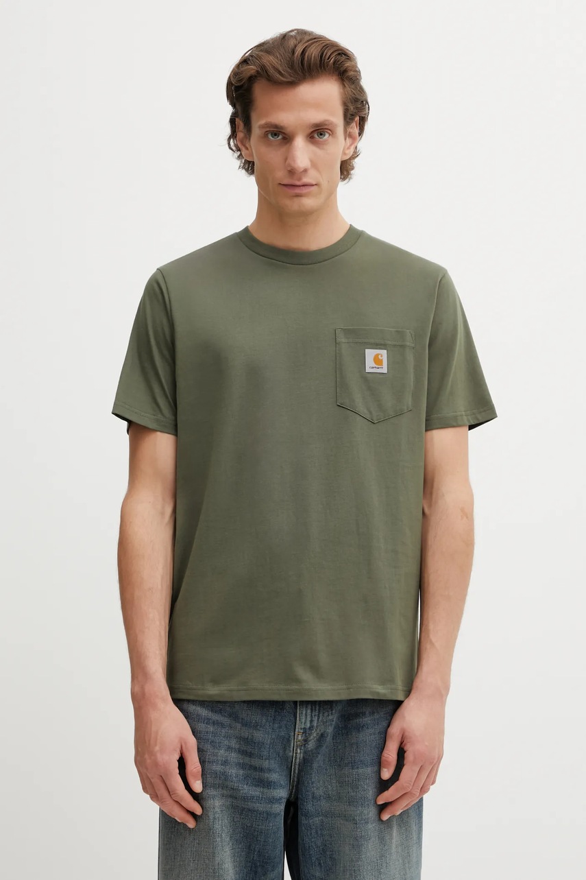 Carhartt WIP t-shirt bawełniany SS Pocket T-Shirt