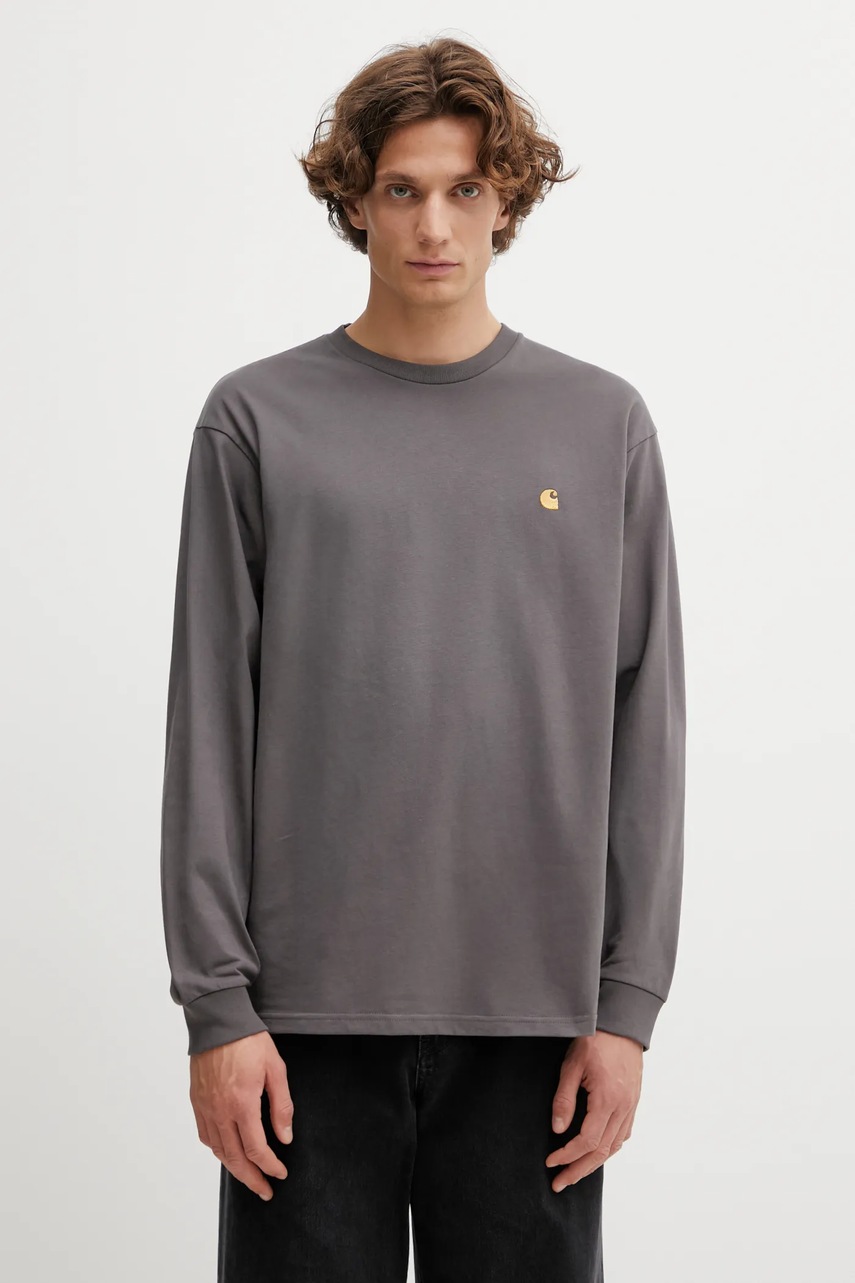 Carhartt WIP longsleeve din bumbac LS Chase T-Shirt