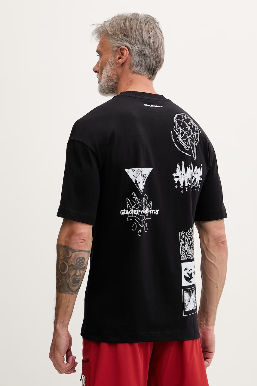 Mammut t-shirt Ανδρικό βαμβακερό