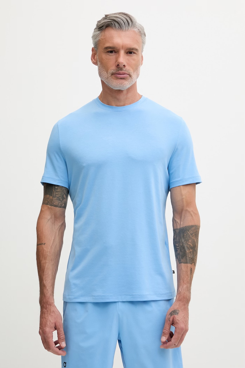 T-shirt γυμναστικής ανδρικό με βαμβάκι Focus