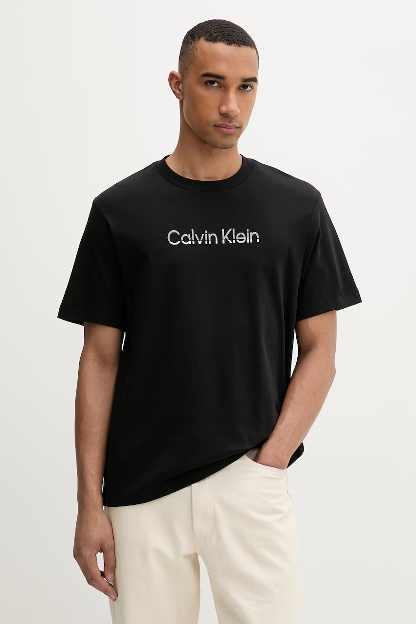 Calvin Klein t-shirt ανδρικός βαμβακερός