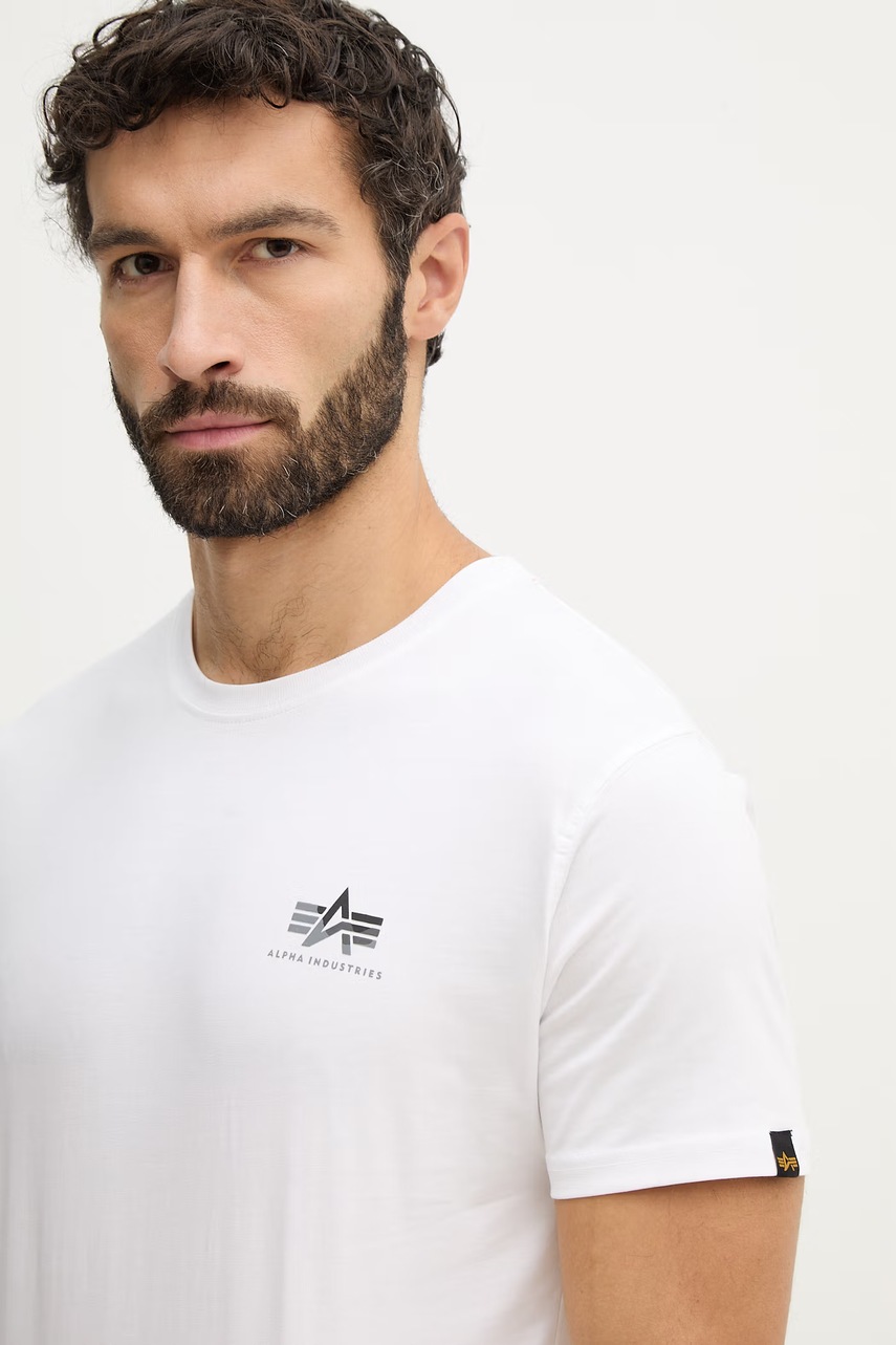 Bavlněné tričko Alpha Industries Camo Print (obrázek 4)