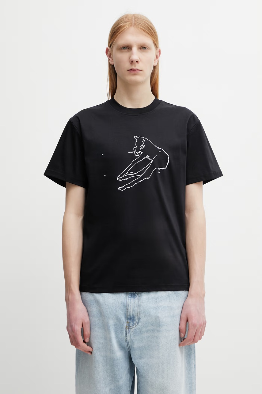 HELIOT EMIL T-shirt bawełniany męski
