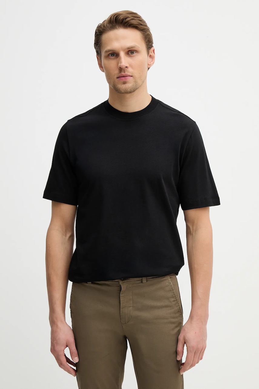 Βαμβακερό μπλουζάκι Sisley