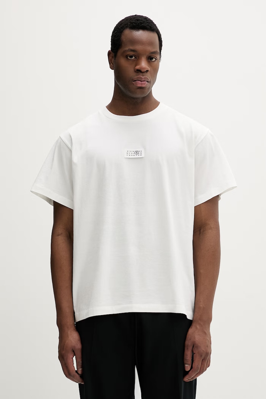 Βαμβακερό μπλουζάκι MM6 Maison Margiela