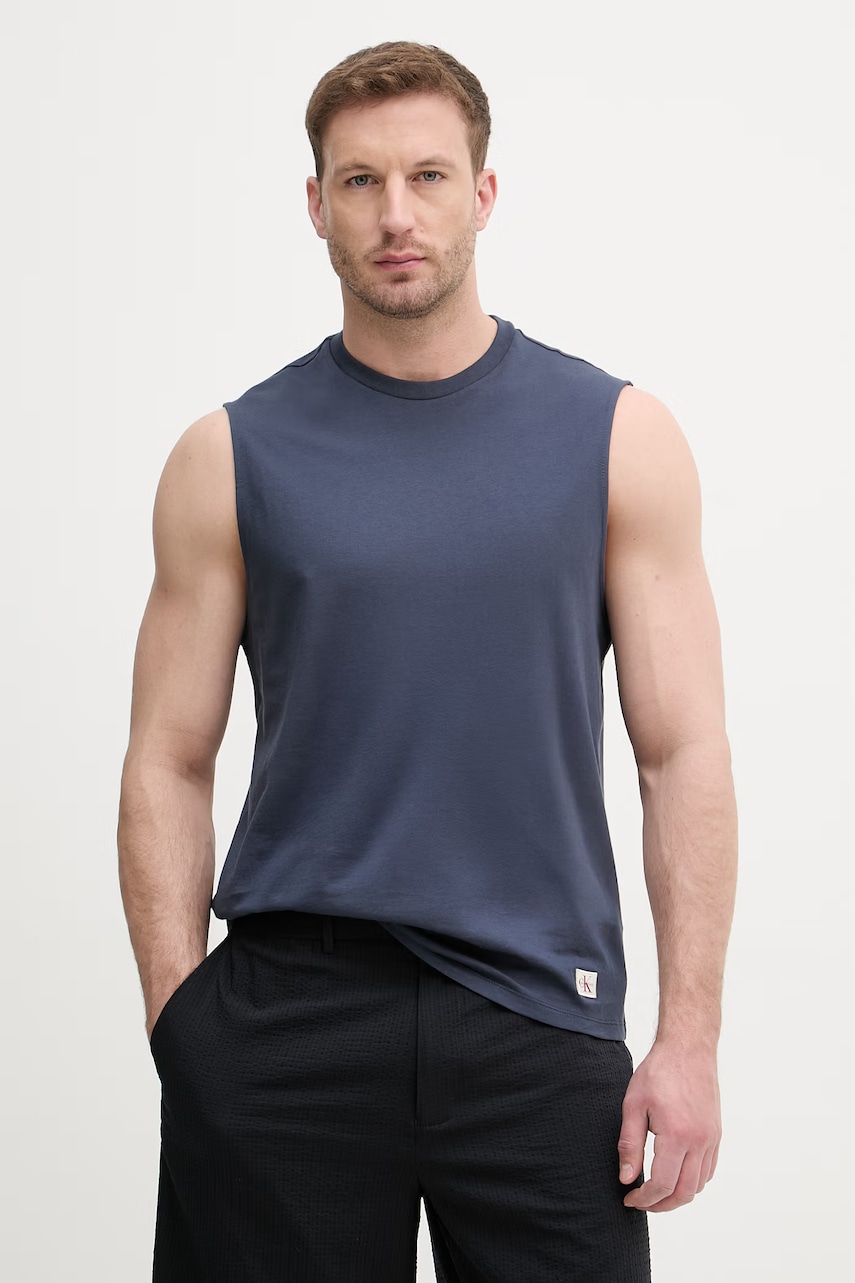 Calvin Klein Jeans τοπ Ανδρικό βαμβακερό