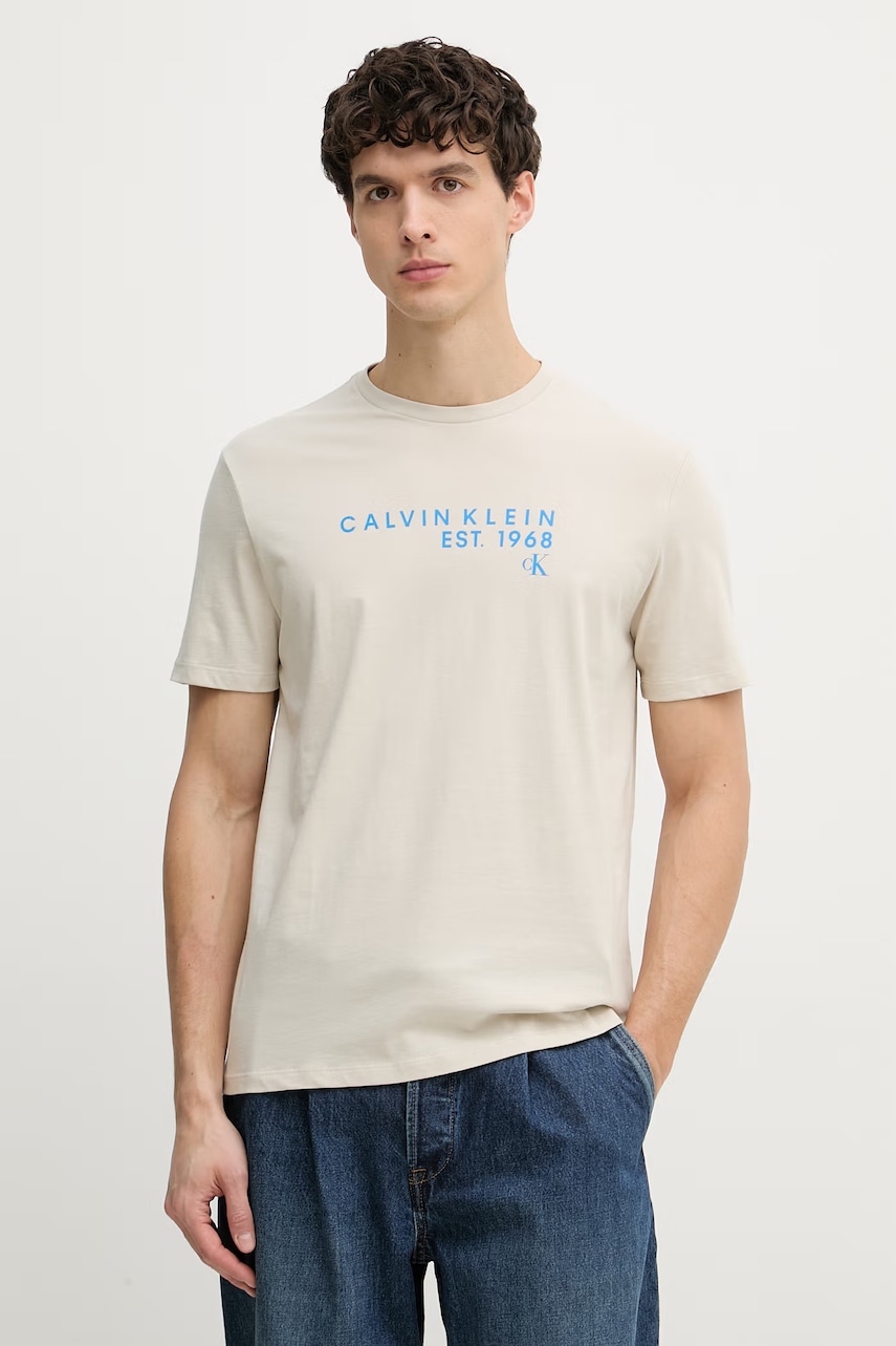 Calvin Klein Jeans t-shirt Ανδρικό βαμβακερό
