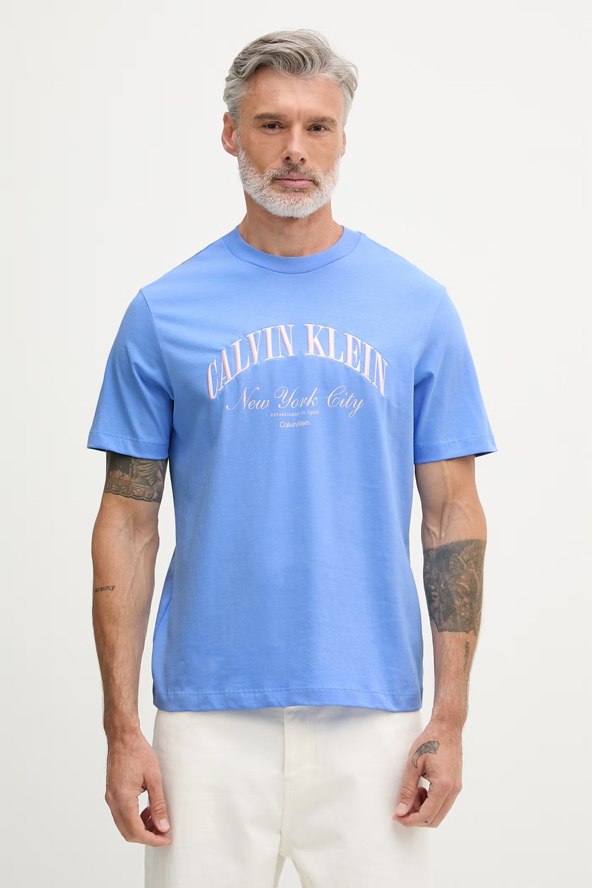 Calvin Klein Jeans T-shirt ανδρικό βαμβακερό