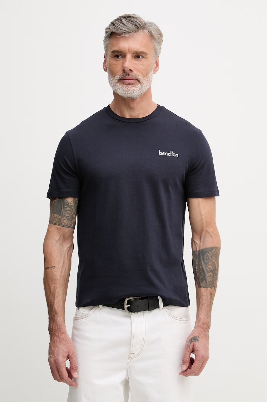 United Colors of Benetton T-shirt Ανδρικό βαμβακερό
