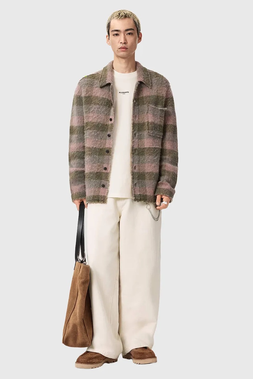 Bavlněné tričko AllSaints MIKRO