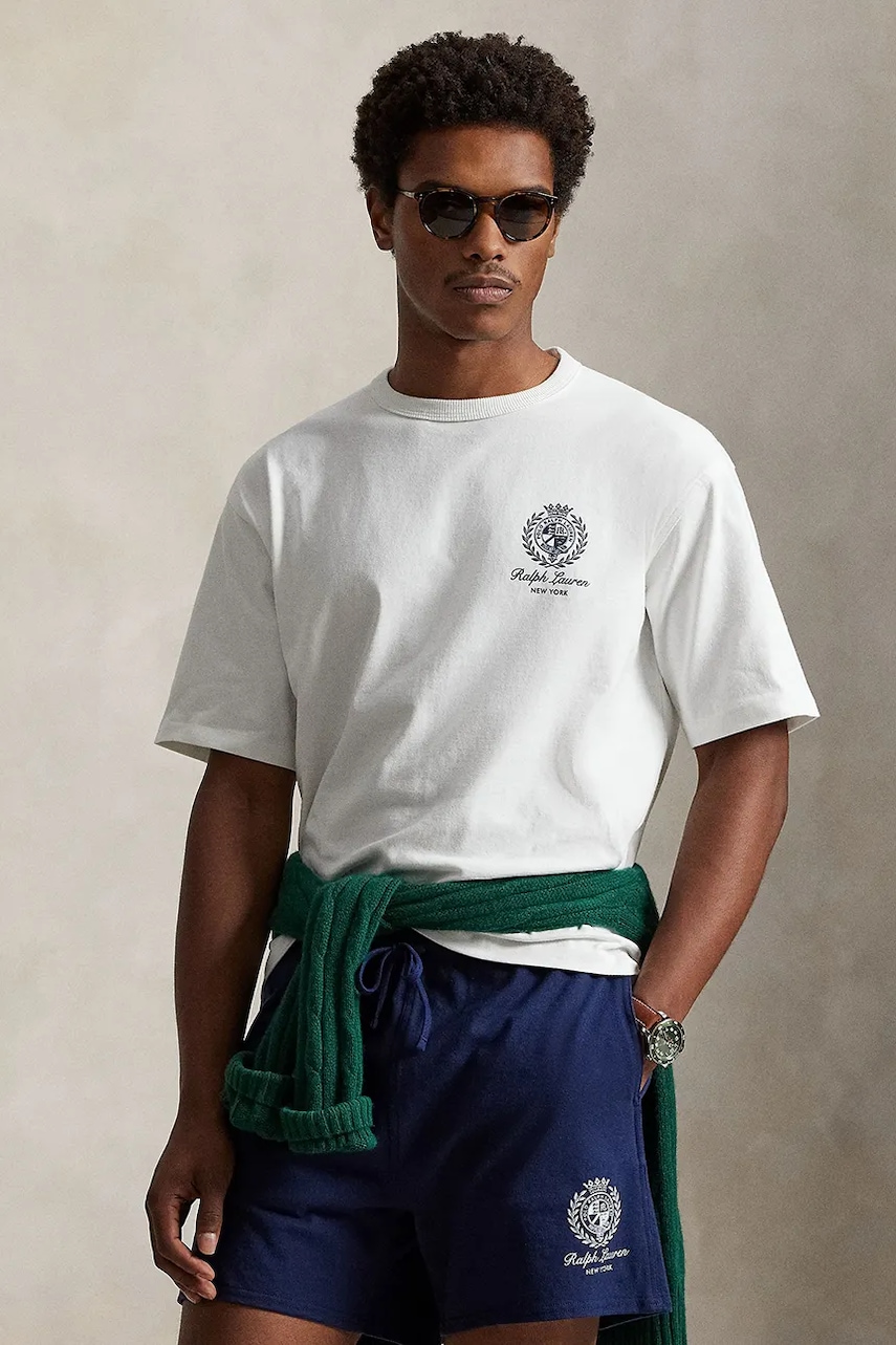 Βαμβακερό μπλουζάκι Polo Ralph Lauren