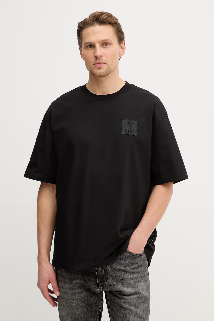 Βαμβακερό μπλουζάκι Just Cavalli