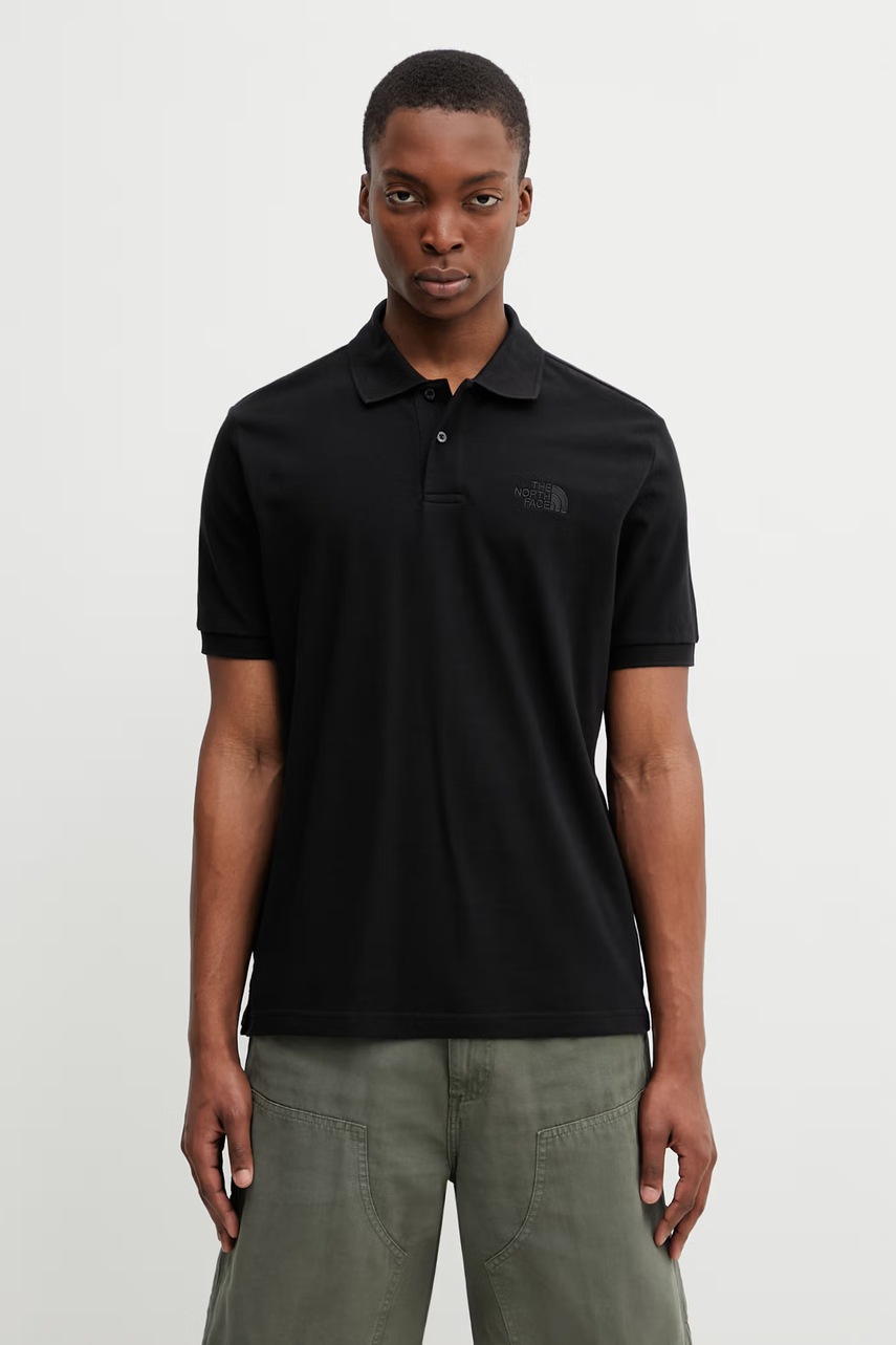The North Face polo bawełniane REGULAR POLO