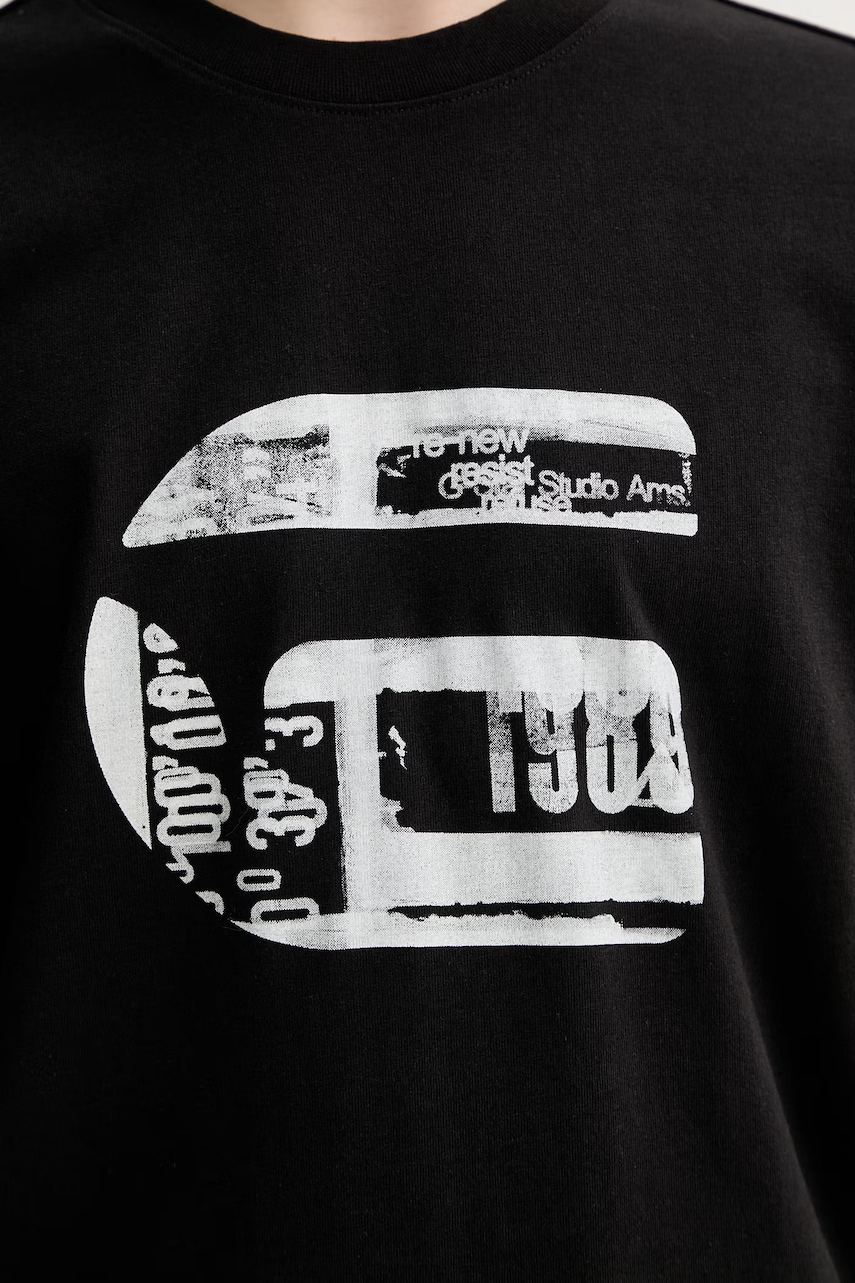 Bavlněné tričko G-Star G icon gr