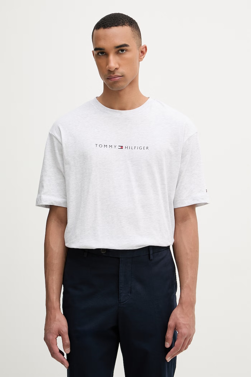 Tommy Hilfiger T-shirt ανδρικό βαμβακερό