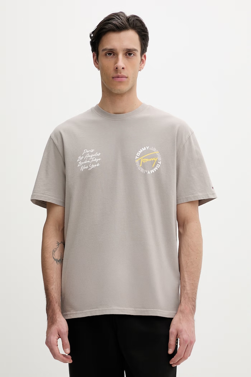 Tommy Jeans t-shirt Ανδρικό βαμβακερό