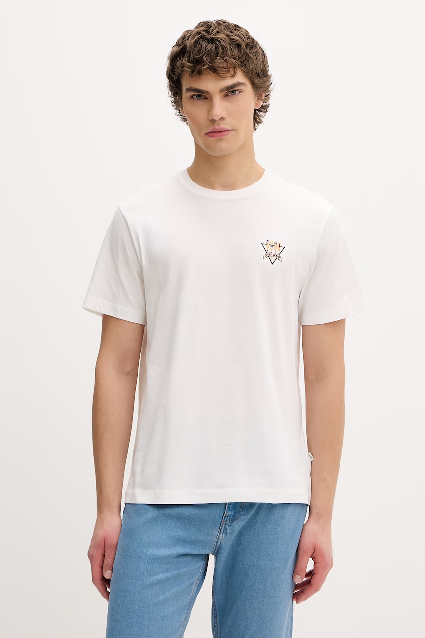 Guess Jeans t-shirt ανδρικό βαμβακερό