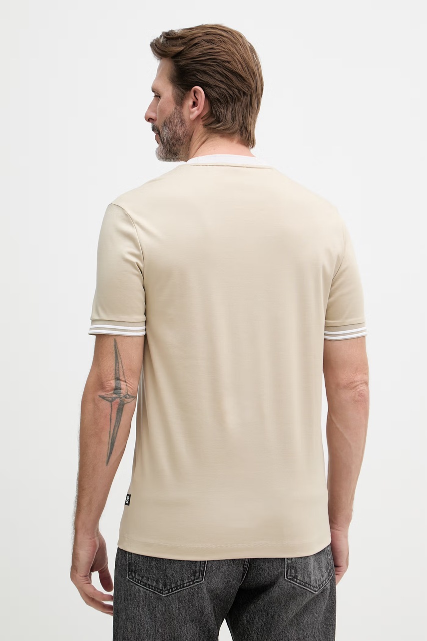 BOSS tričko pánské bavlněné Tessler 238 (obrázek 3)