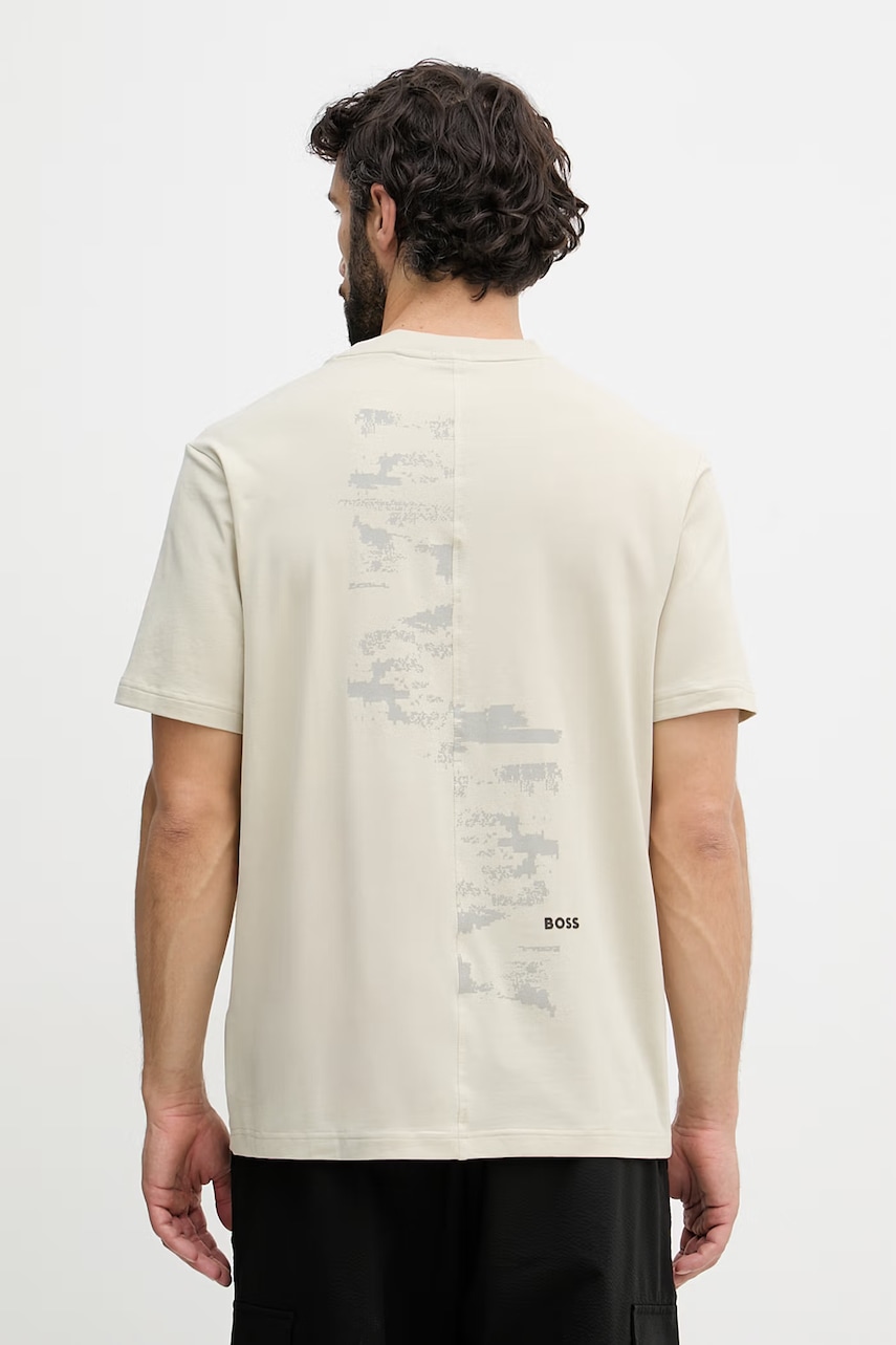 BOSS Green T-shirt ανδρικό με βαμβάκι