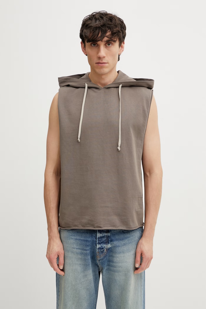 Rick Owens DRKSHDW top bawełniany męski