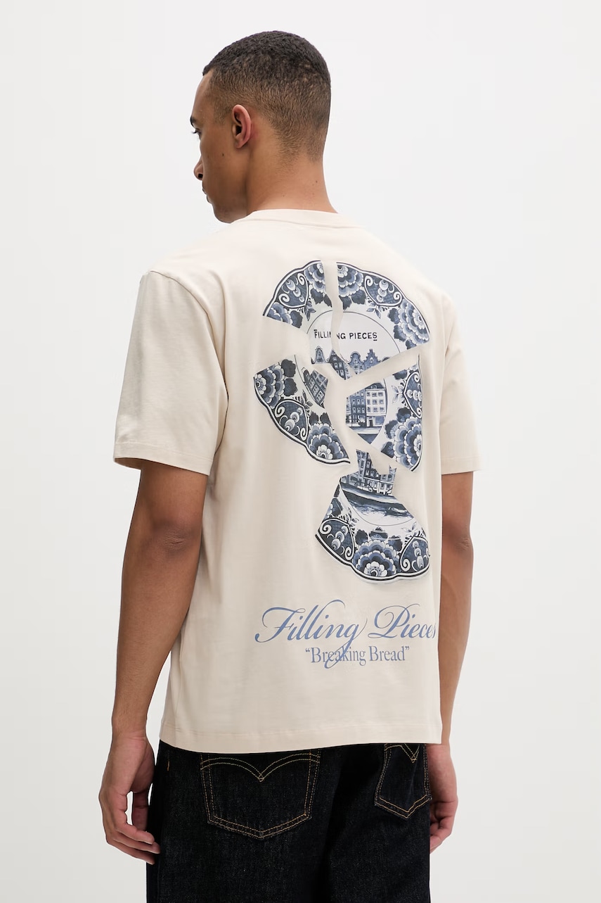 Filling Pieces t-shirt ανδρικό βαμβακερό Broken Plate
