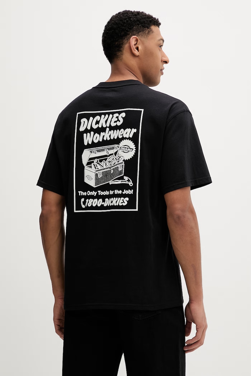 Βαμβακερό μπλουζάκι Dickies
