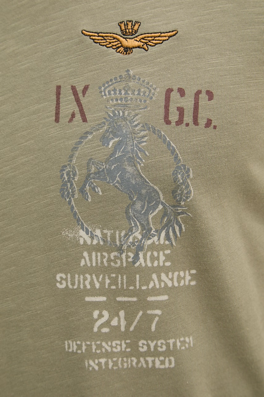 Βαμβακερό μπλουζάκι Aeronautica Militare φωτογραφία