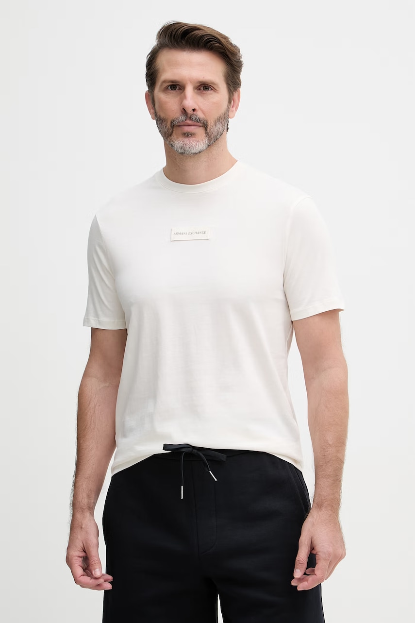 Armani Exchange tricou pentru bărbați, din bumbac