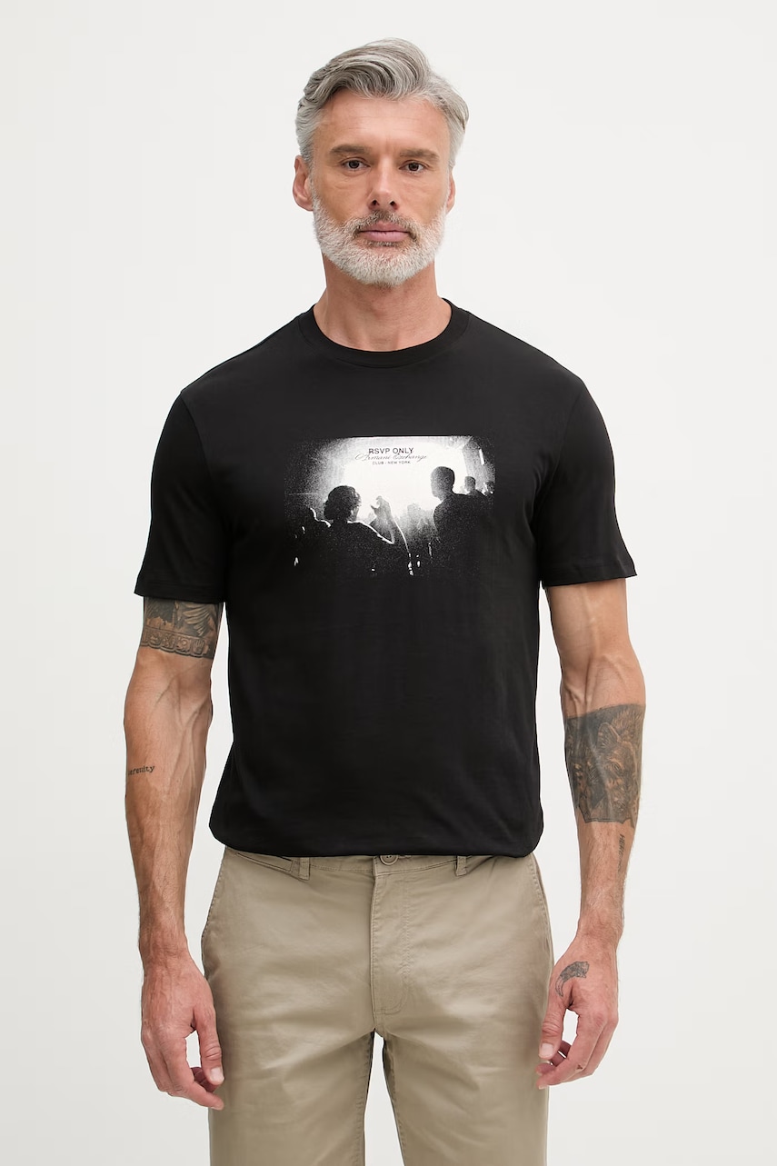 Armani Exchange pentru bărbați tricou – sportiv