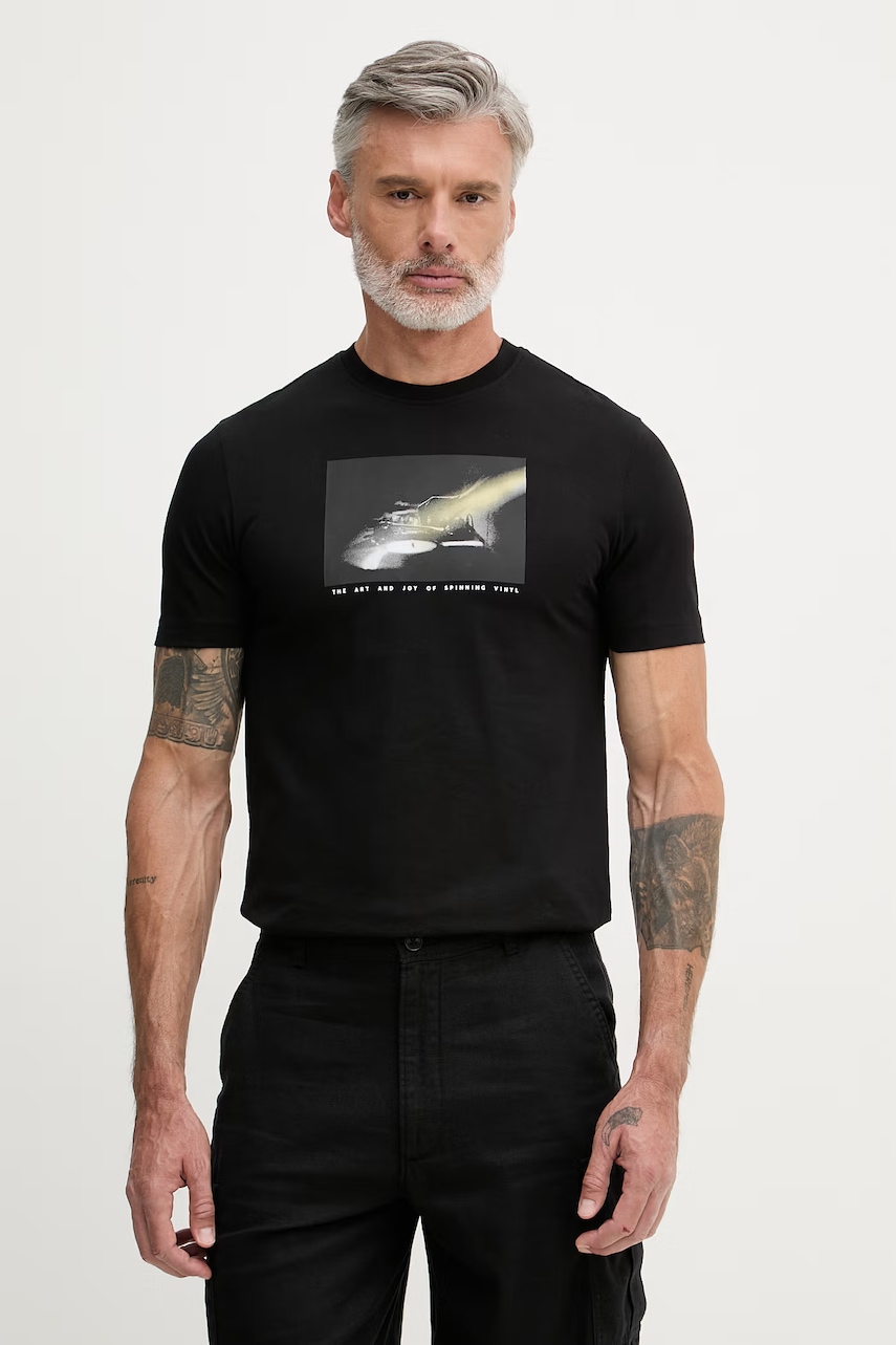 BOSS Orange t-shirt Ανδρικό βαμβακερό