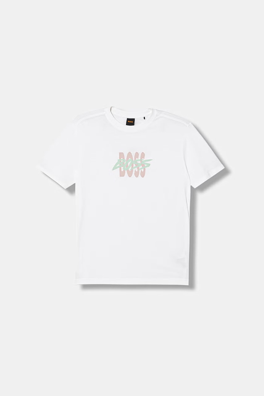 BOSS Orange t-shirt męski bawełniany